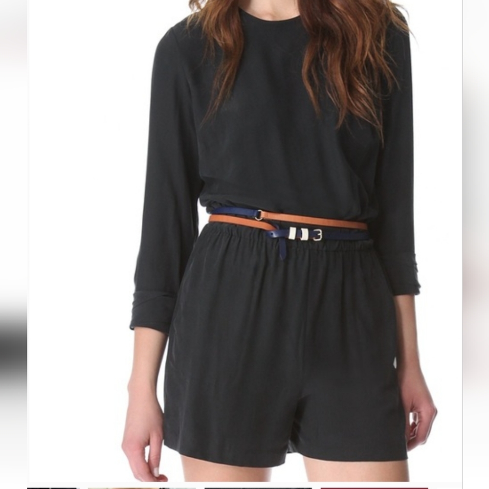 CLUB MONACO BLACK LONG SLEEVES ROMPER SIZE 4 - Picture 2 of 12